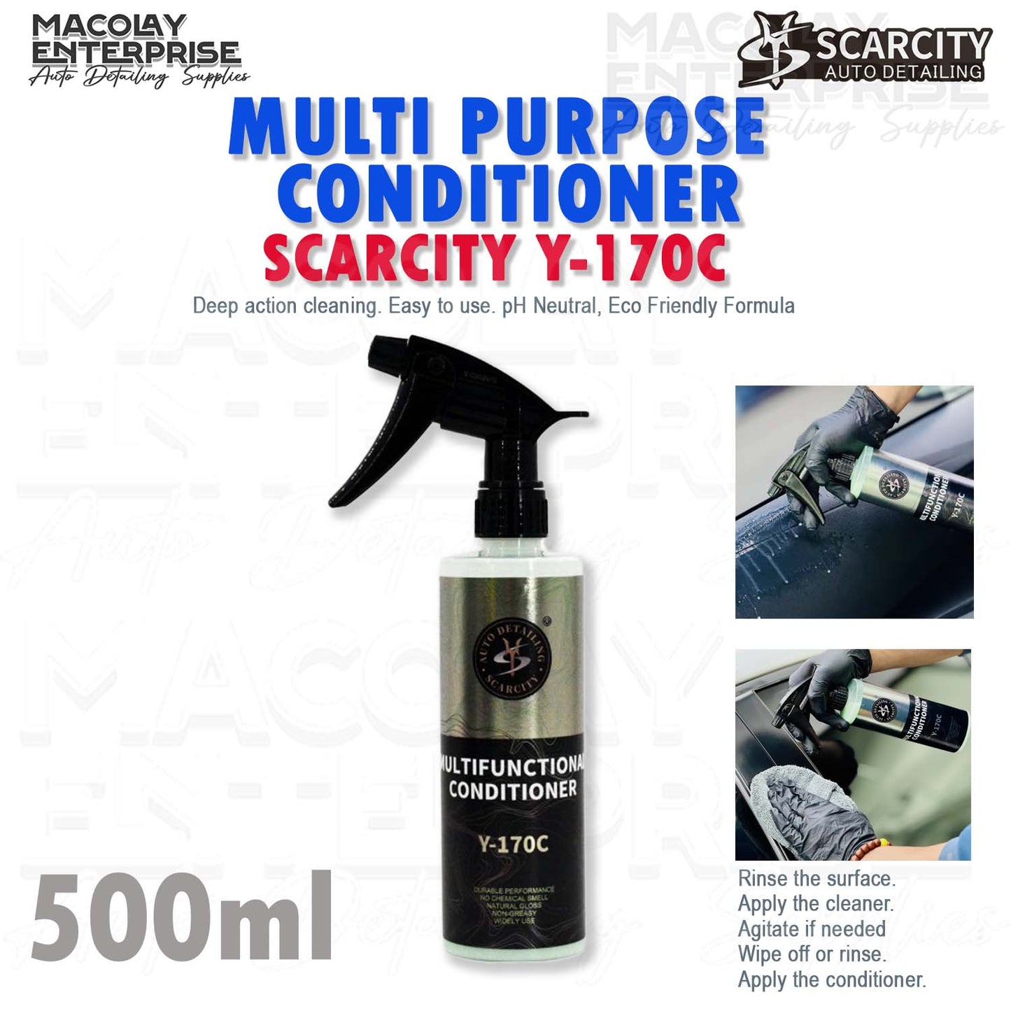 SCARCITY Multi Purpose Cleaner ( APC ) and Multi Functional Conditioner 500ml