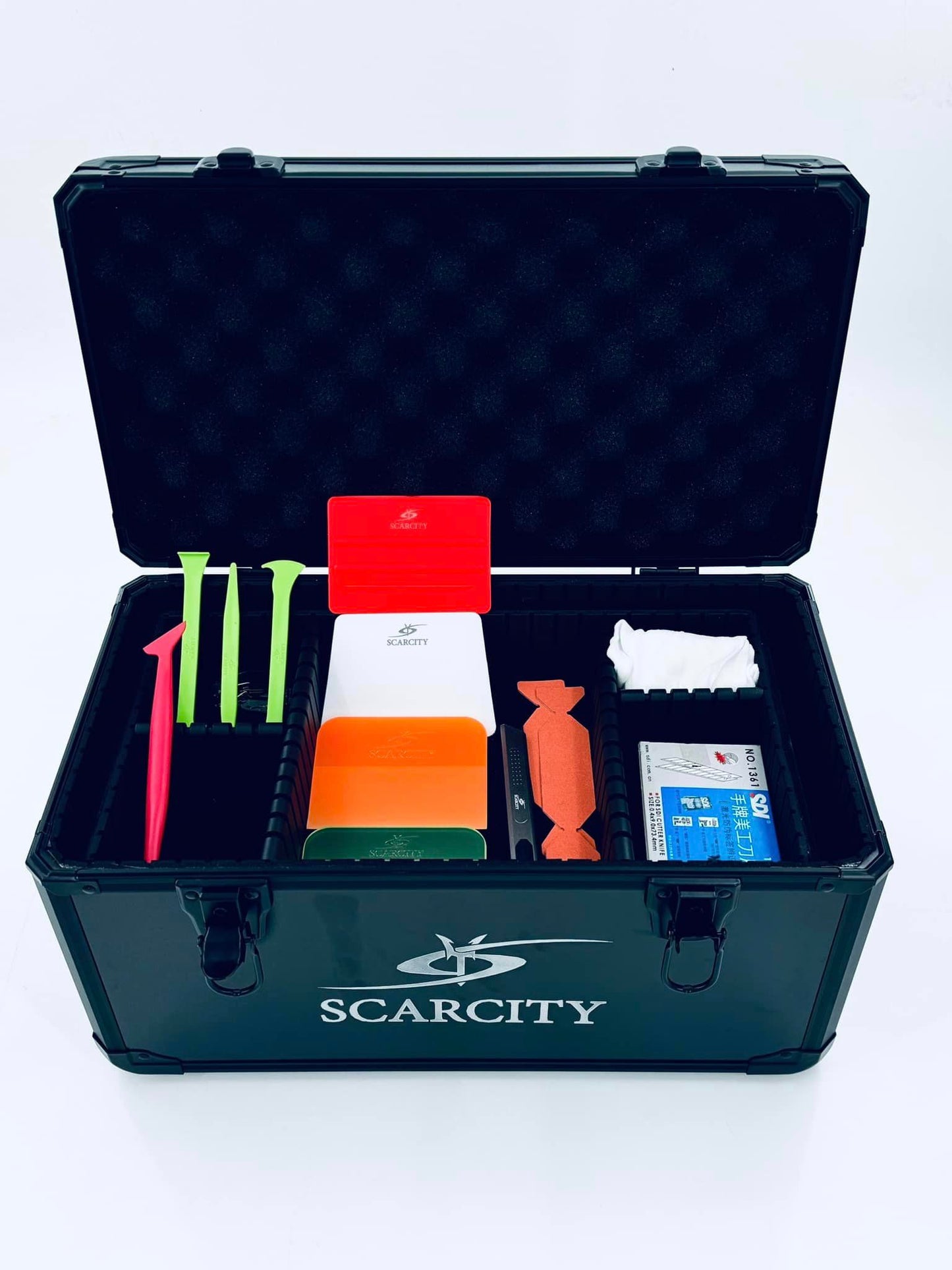 Scarcity Heavy Duty Professional PPF Tool Kit Aluminum Tool Box