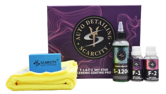 Scarcity Graphene Coating Sky Star 2-Layer Coating Set