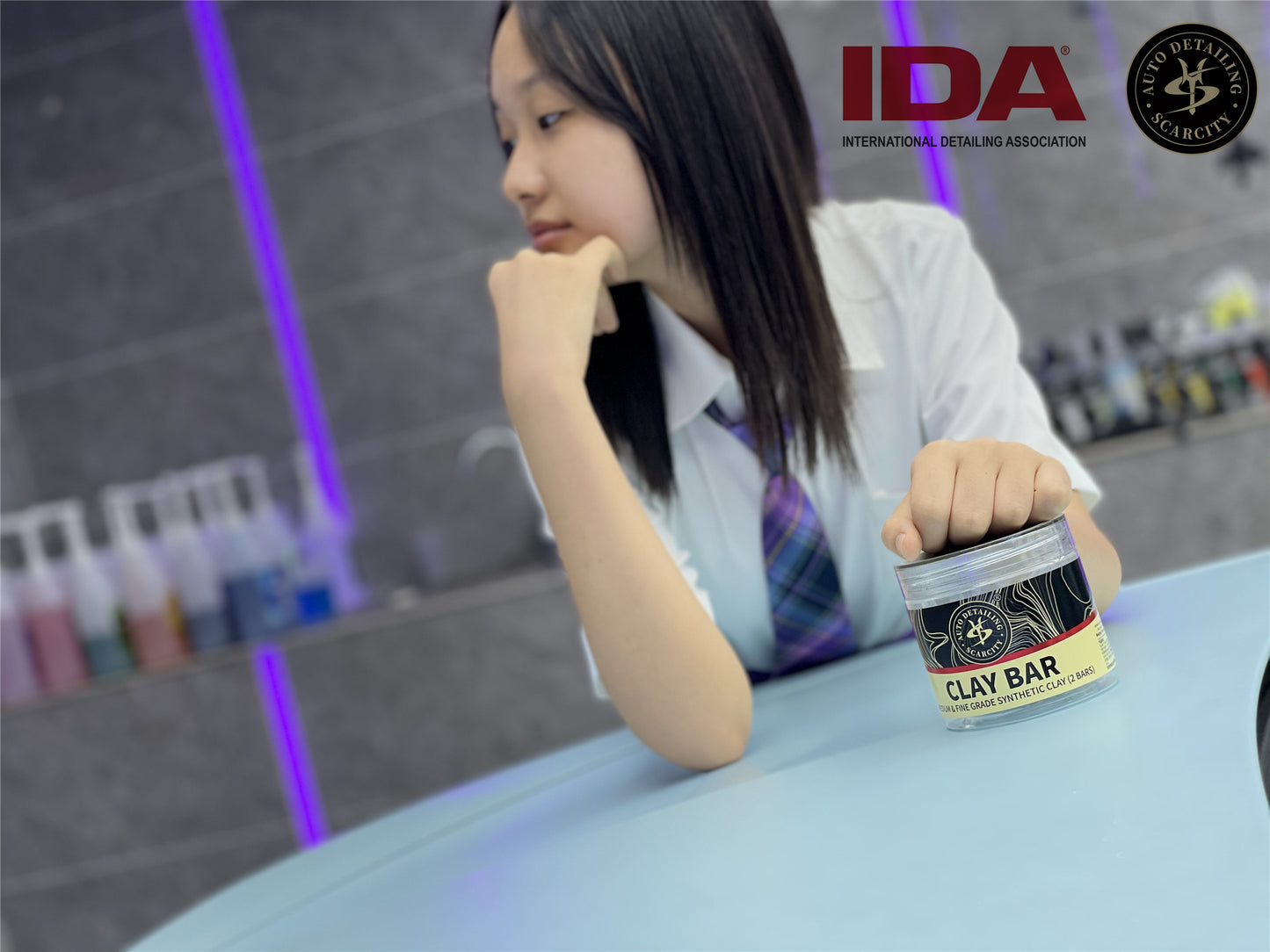 CL-03 SCARCITY 2 pcs Fine and Medium Grade Detailing Clay