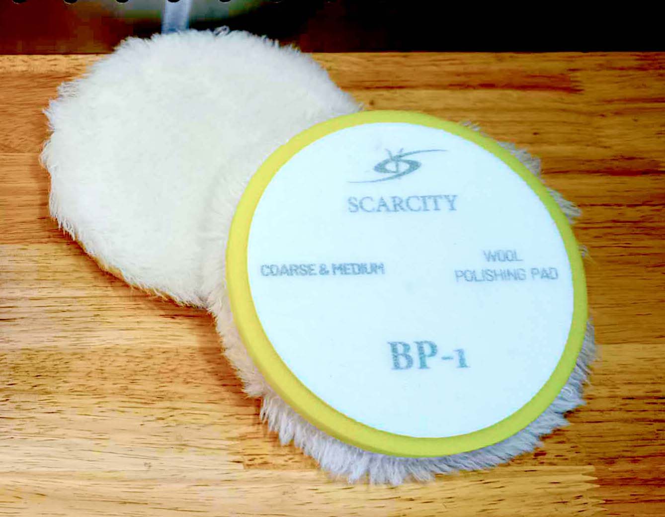 PO-034 Scarcity 5" EV, ZS and BP Premium Buffing WOOL Pad
