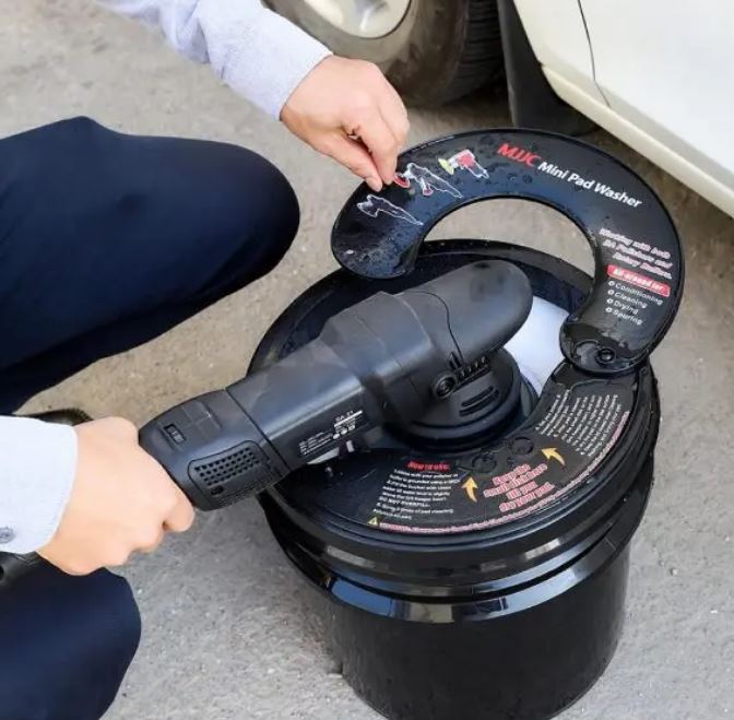 MJJC 17L Mini Buffing Pad Washer