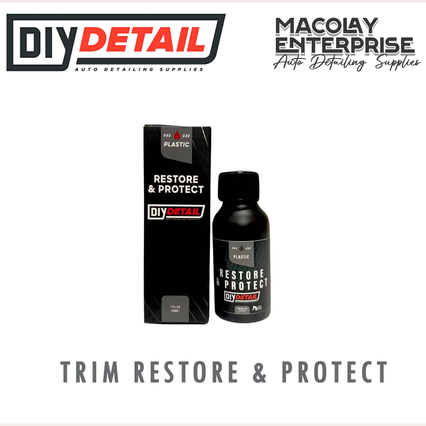 DIY Detail Trim Restore & Protect 30ml