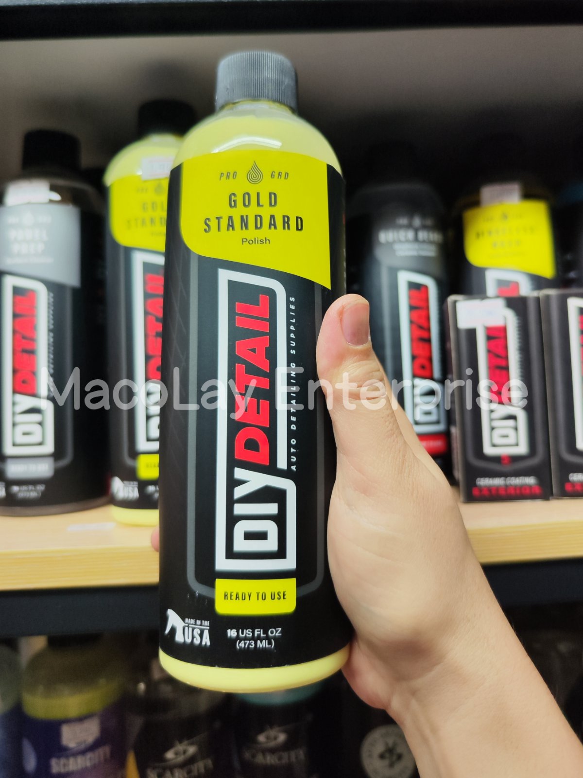 DIY Detail Gold Standard Polish 16oz