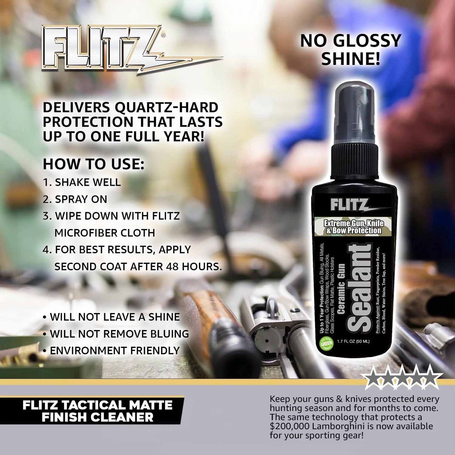 Flitz Tactical Gun and Knife Care Kit