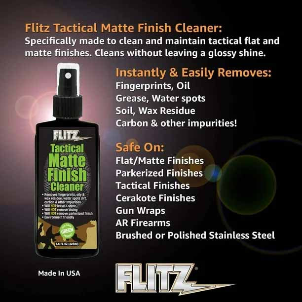 Flitz Tactical Matte Finish Cleaner 50ml