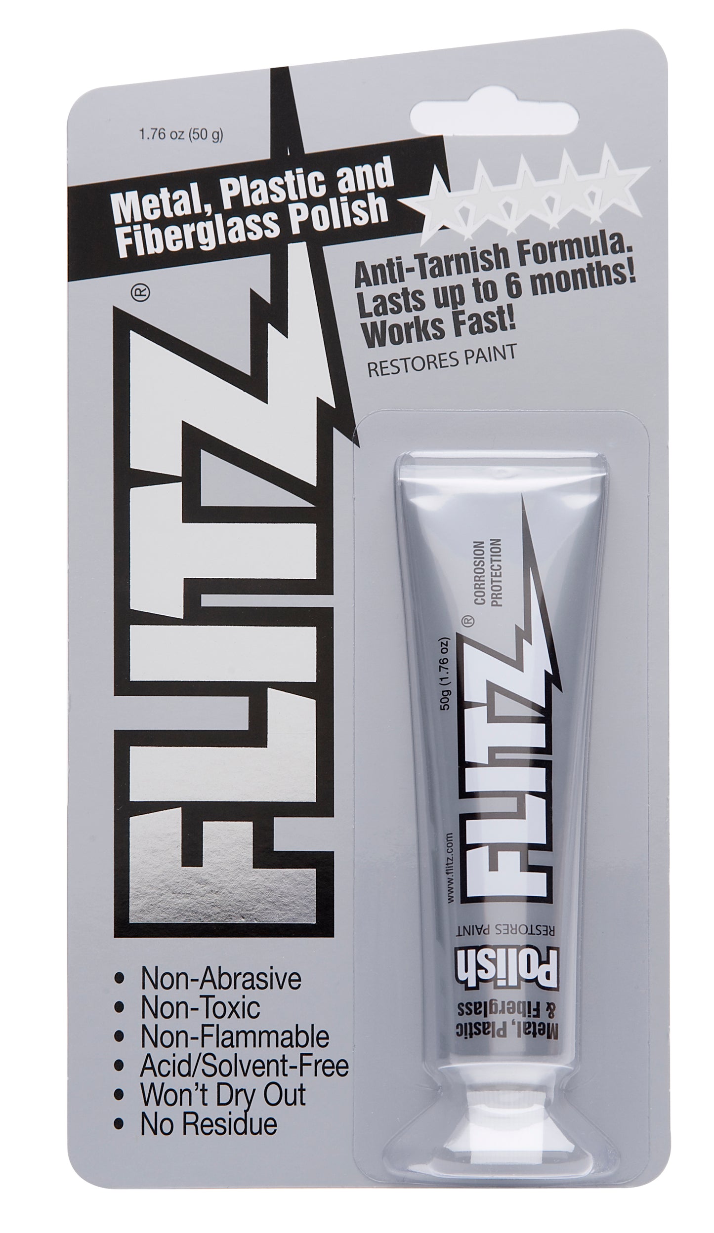 Flitz Paste Polish for Metals, Fiberglass, Tactical, Plastic & Paint
