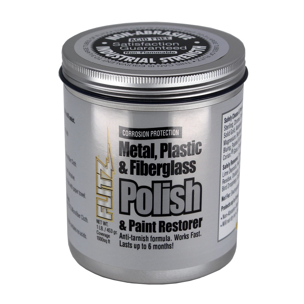 Flitz Paste Polish for Metals, Fiberglass, Tactical, Plastic & Paint