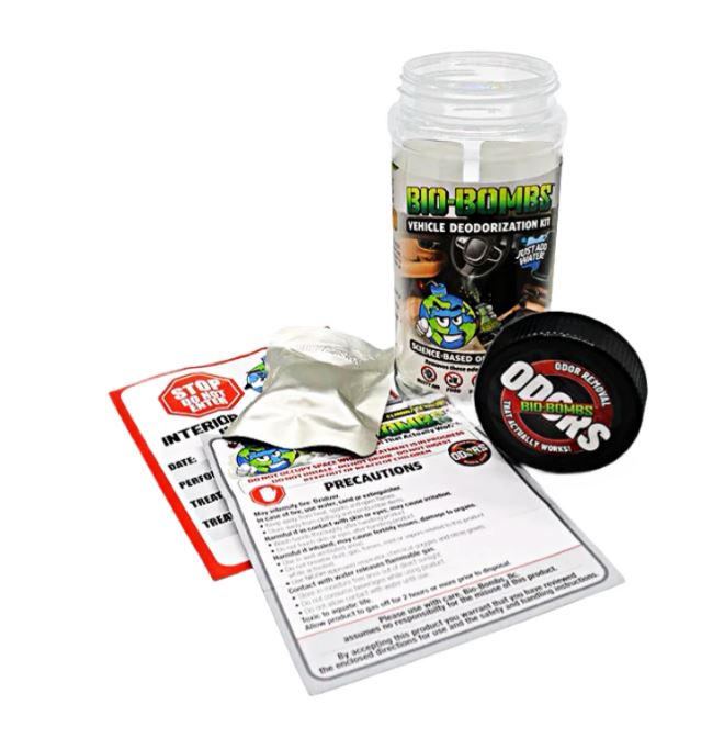 Bio-Bombs Vehicle Deodorization Kit Car Odor Bomb