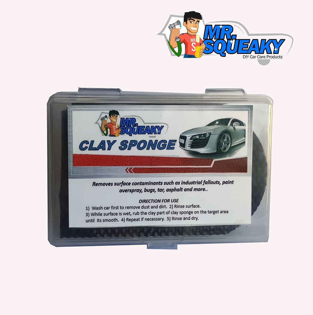CL-01 Mr. Squeaky Detailing Clay Sponge