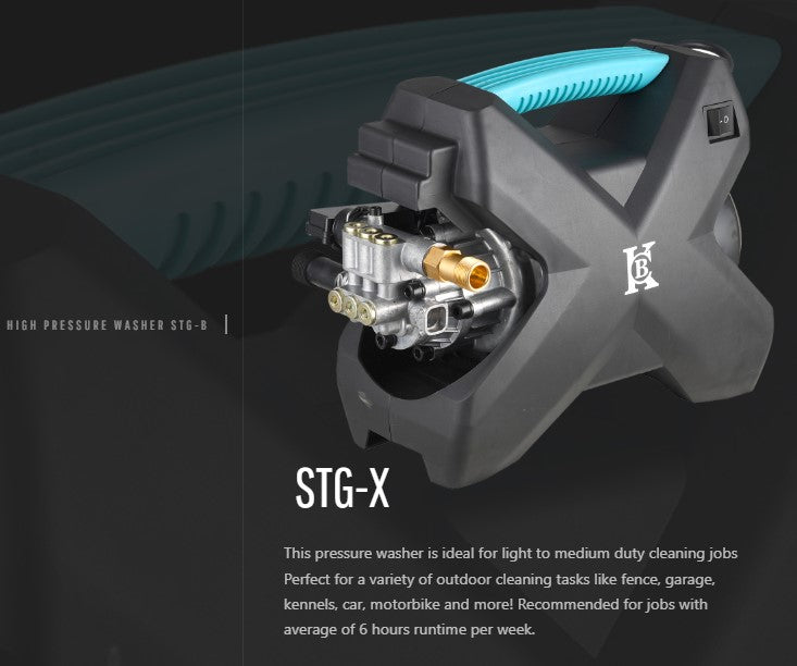 CBK Pressure Washer STG-X 1400Psi Rating 1200W
