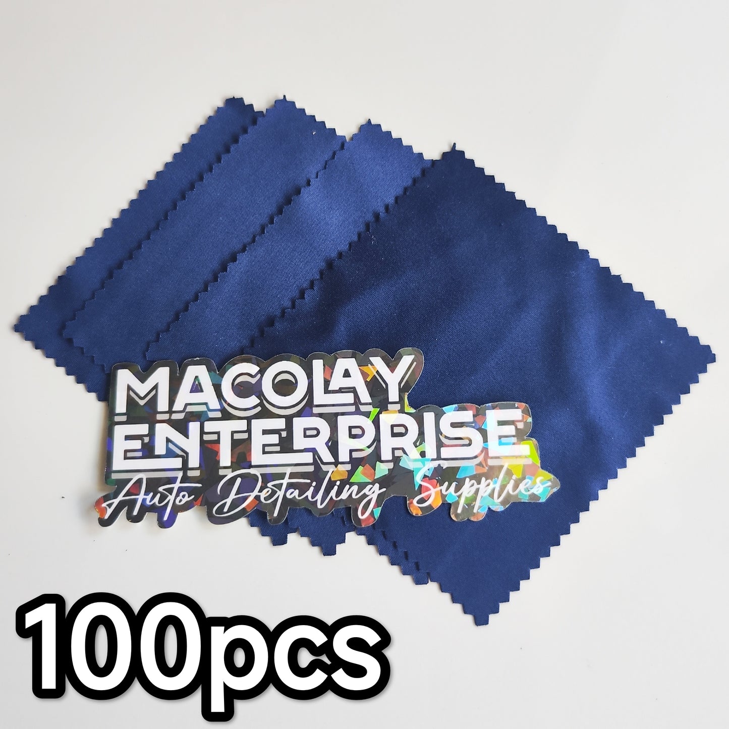 AP-001B 100pcs Ceramic Coating Applicator Suede Cloth