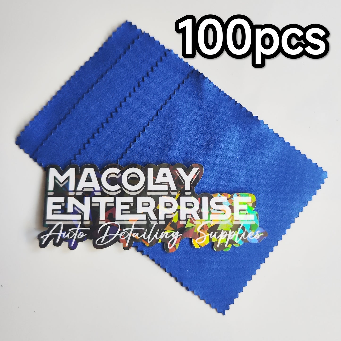 AP-001B 100pcs Ceramic Coating Applicator Suede Cloth