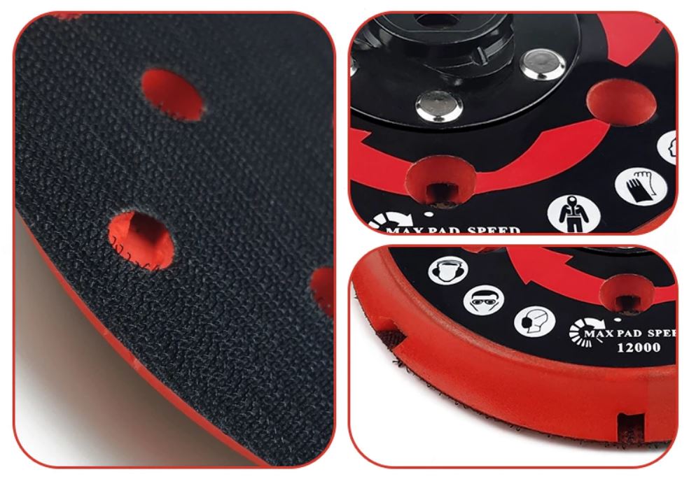 PO-003 Backing Plate Replacement for 5-Inch DA Polisher