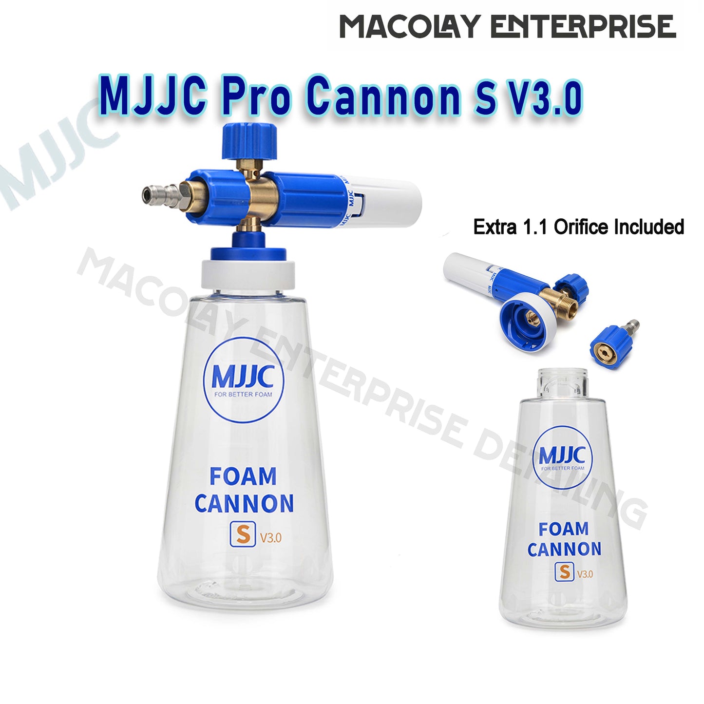 PA-008 MJJC PRO V2 or S V3.0 Foam Cannon for Pressure Washer