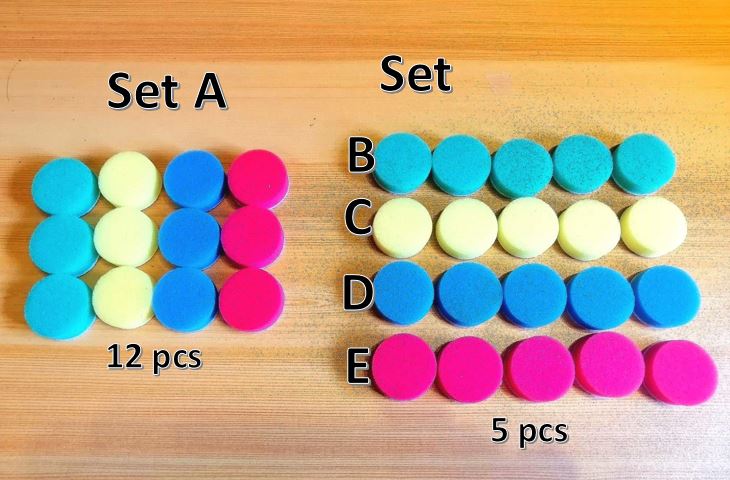 Micro Buffing Foam Pad 1-inch Sold per Set