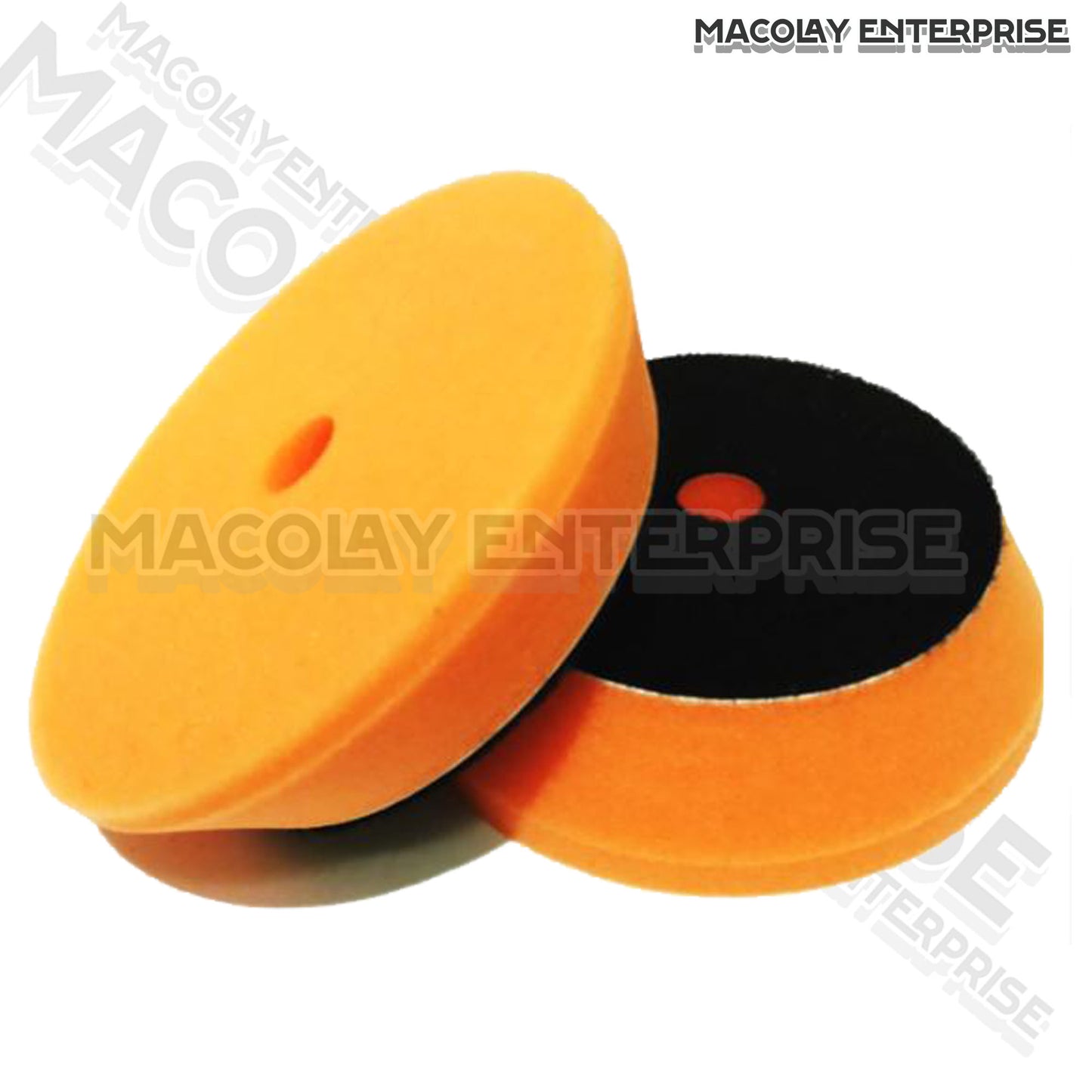 North Wolf 3" Orange Buffing Foam Pad