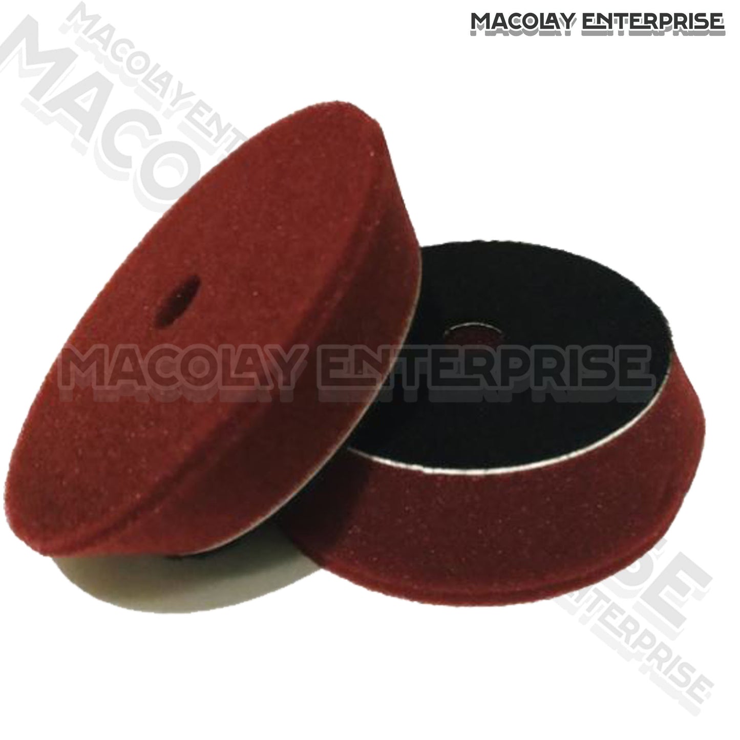 North Wolf 3" Maroon Buffing Foam Pad