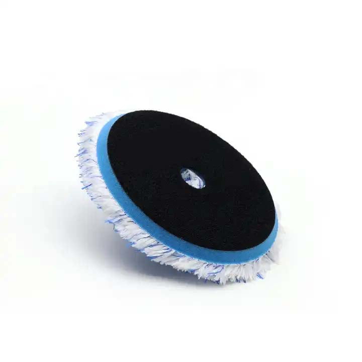 Premium Thick Blue 5" Microfiber Buffing Pad