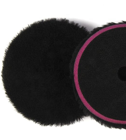PO-022 Premium 5" or 3" FINISHING Black Buffing Wool Pad