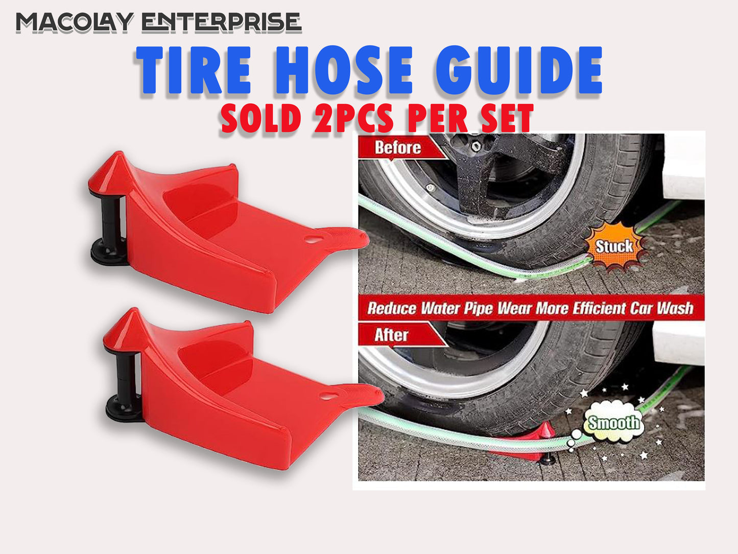 DT-009 Tire Hose Guide, 2pcs per Set