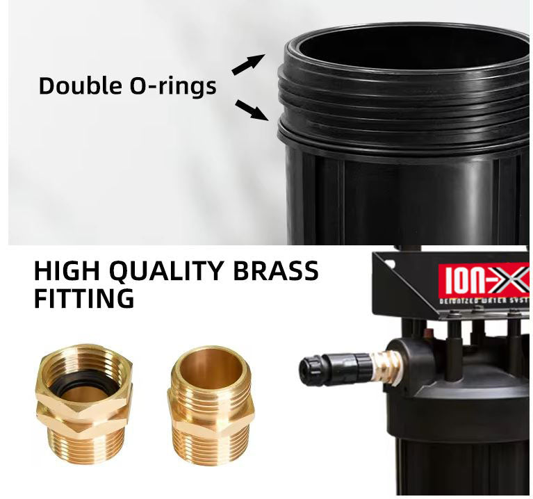 DT-033 ION-X Deionizer Water Softener Wall Mount Spotless Car Wash System