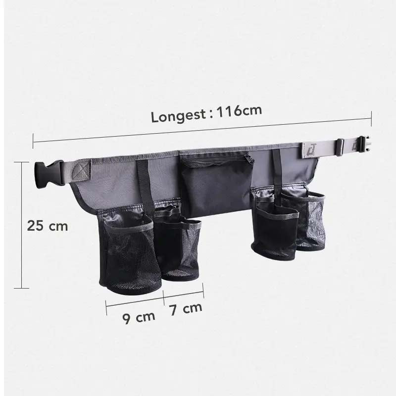 DT-026 Detailer's Utility Belt with 7 pockets