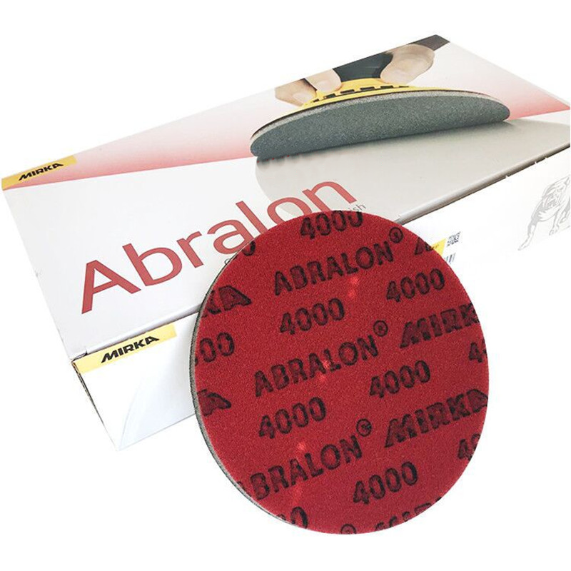 PO-024 Mirka Abralon Velcro Type Wet and Dry Foam Sanding Disc