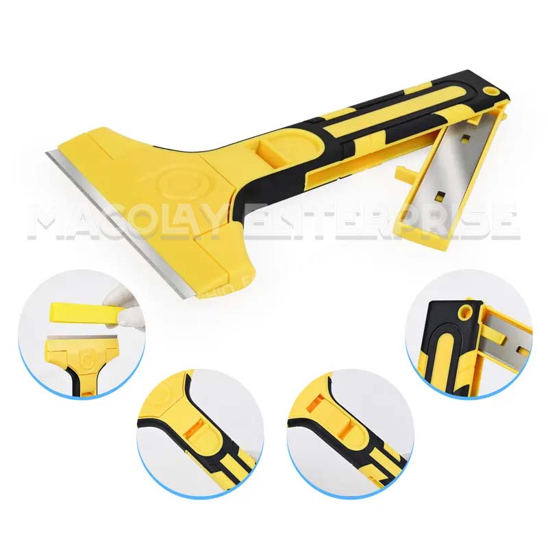 WR-81 4-inch Scraper with Handle for Car PPF