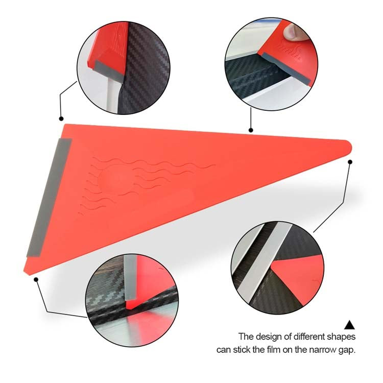 WR-25 3-pc Triangle Squeegee Set for PPF