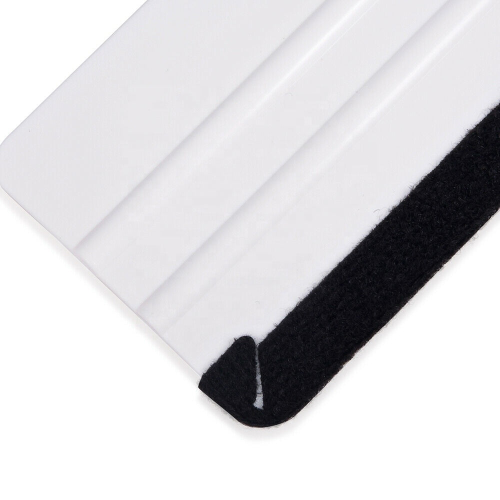WR-47 Black Pre-Cut Fabric Felt Replacement for 4-inch Squeegee for Car PPF