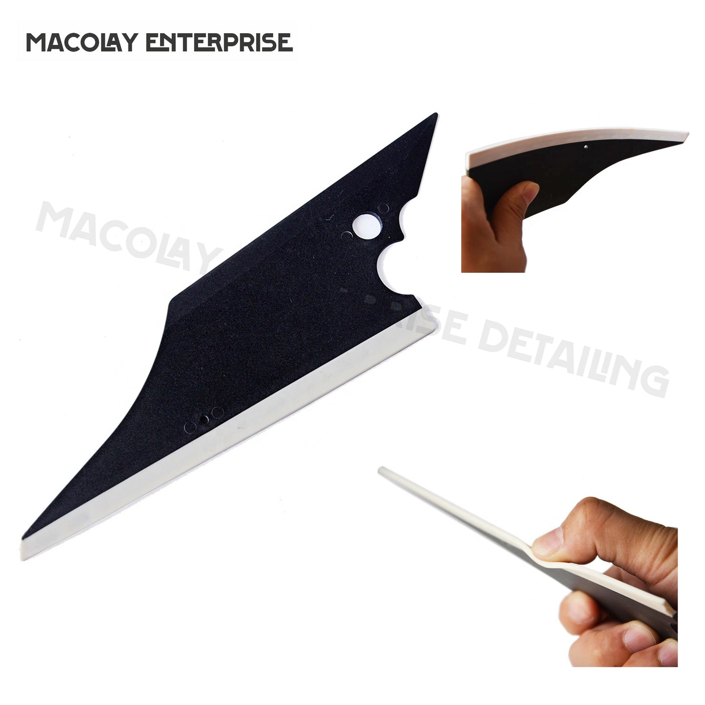 WR-014 The Conqueror - Fish Shape Rubber Squeegee for PPF