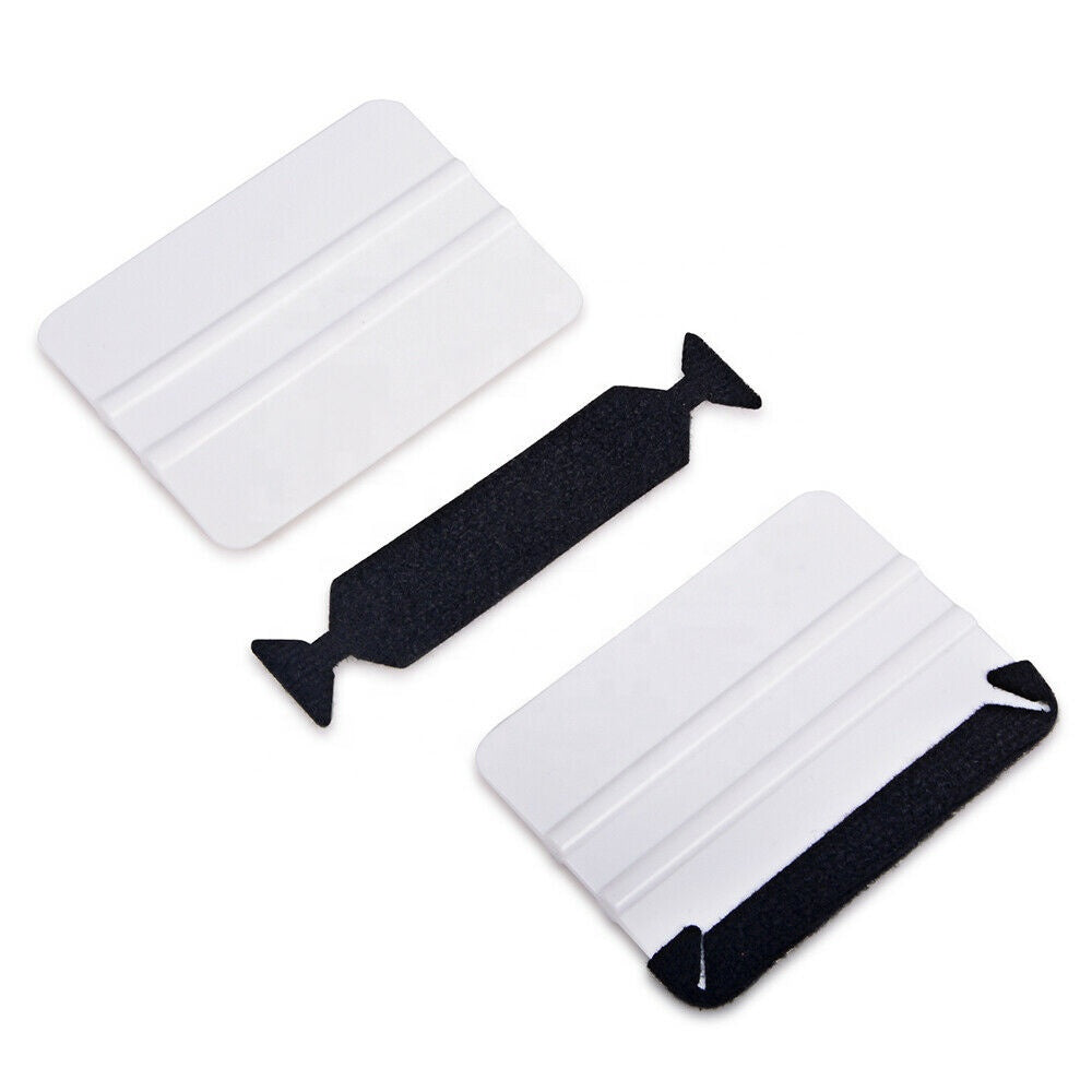 WR-47 Black Pre-Cut Fabric Felt Replacement for 4-inch Squeegee for Car PPF