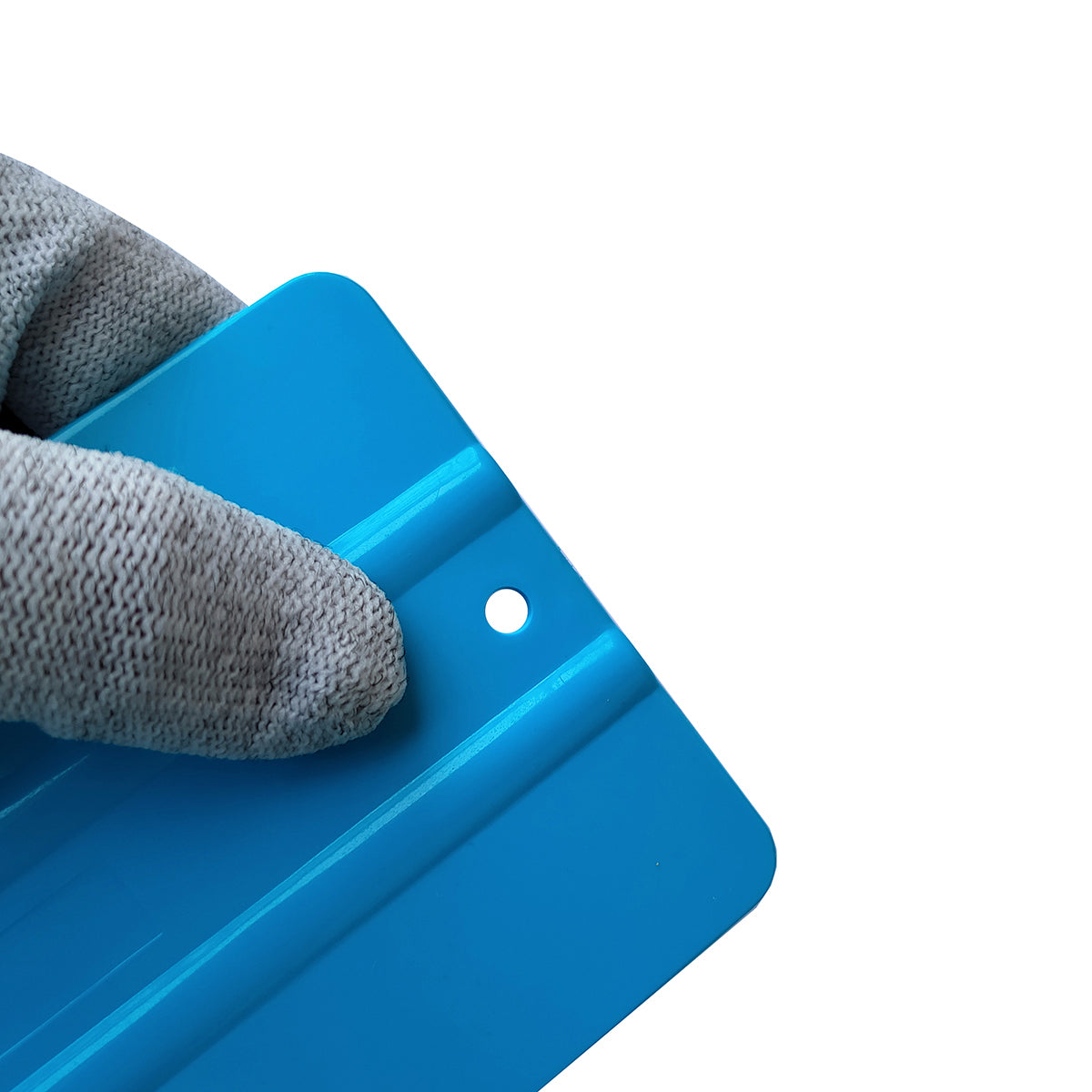 WR-28 Blue Soft Squeegee with hole for PPF