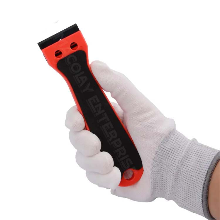 WR-075 Red Plastic Scraper for Car PPF