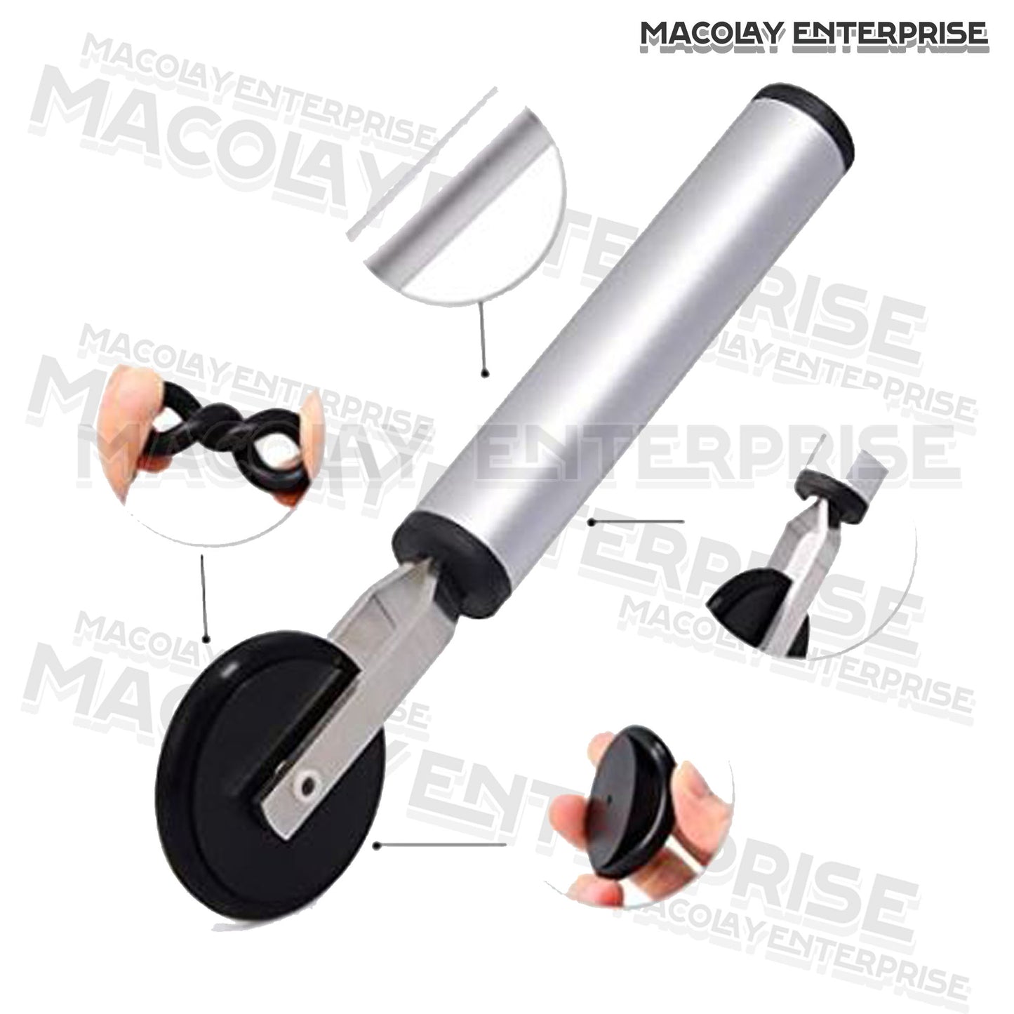 WR-70 Rubber Wheel Roller for Car PPF