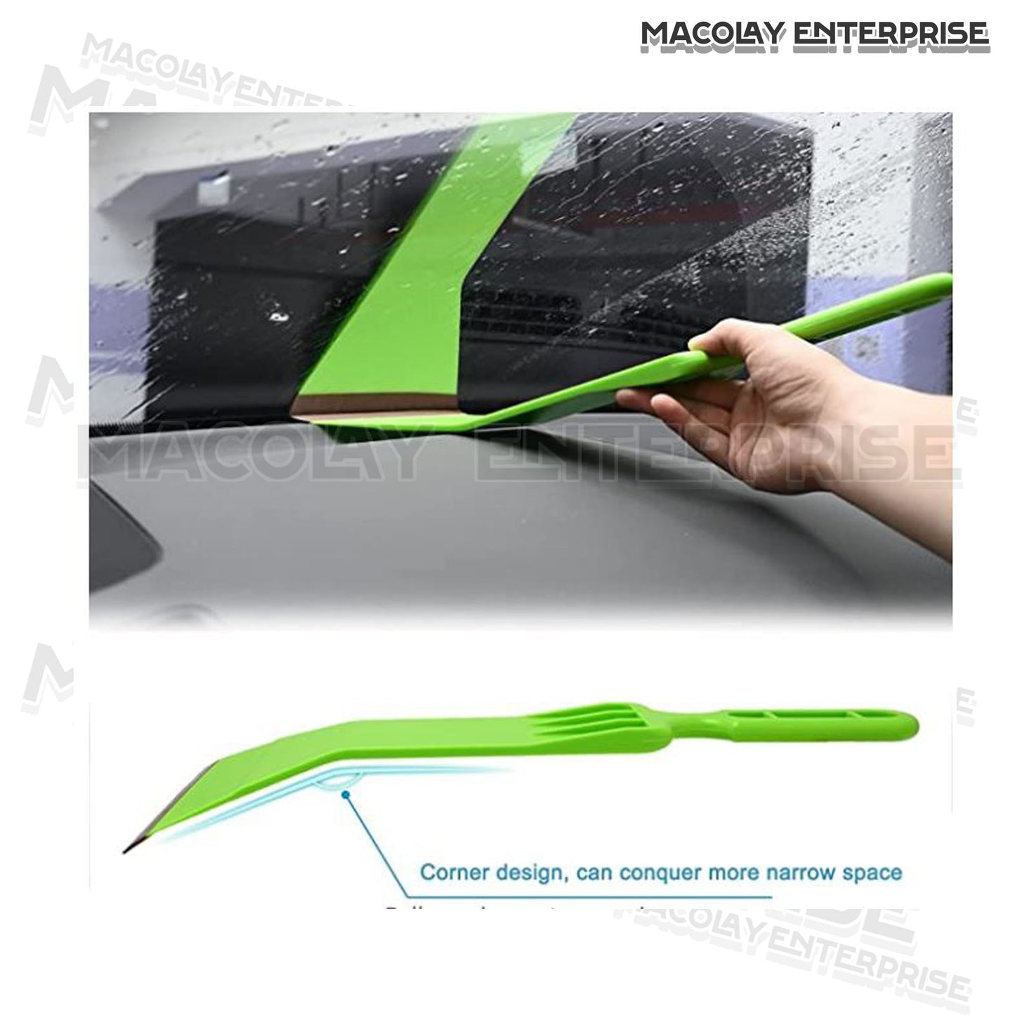 WR-065 Bulldozer Squeegee with PTFE Teflon Coated Tape for Car Tint
