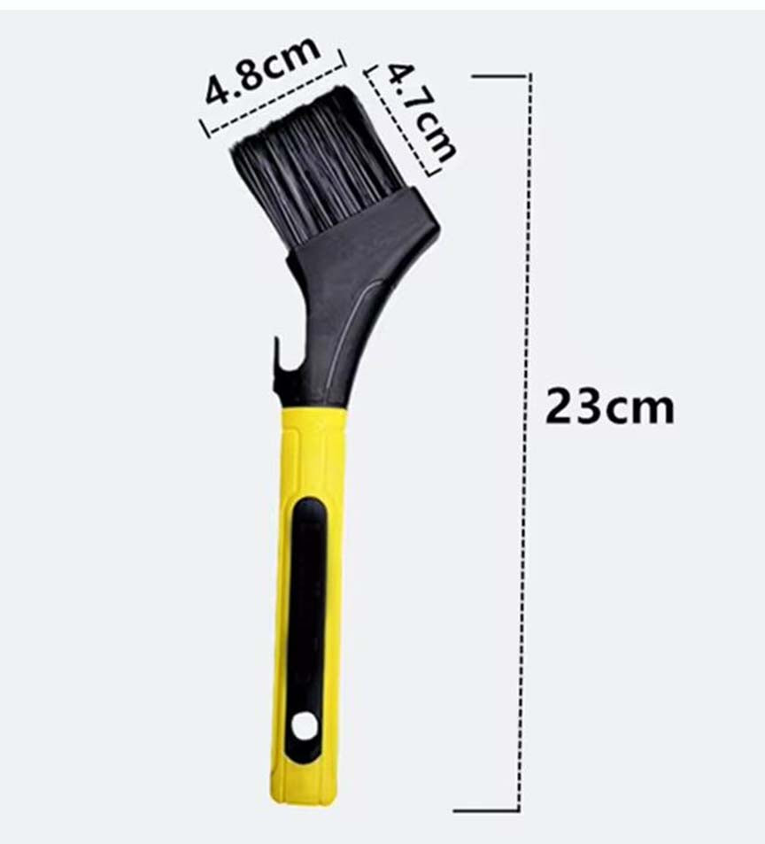 IN-54 Wide Bristle Fine Tip Ergonomic Handle Car Detailing Brush