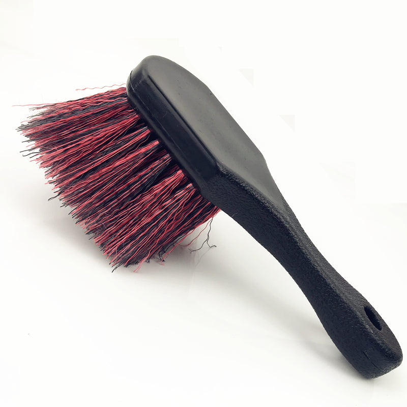 WH-27 Red-Black Flagged Bristles Wheel Brush