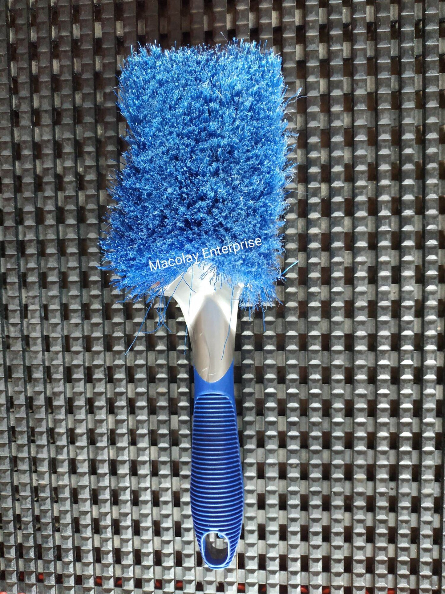 WH-10 Blue Flagged Bristles Tire Brush