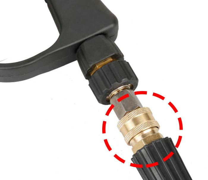 F02 Pressure Washer Quick Connect Adapter 1/4 or 3/8 female - M22-14 or M22-15 Fittings