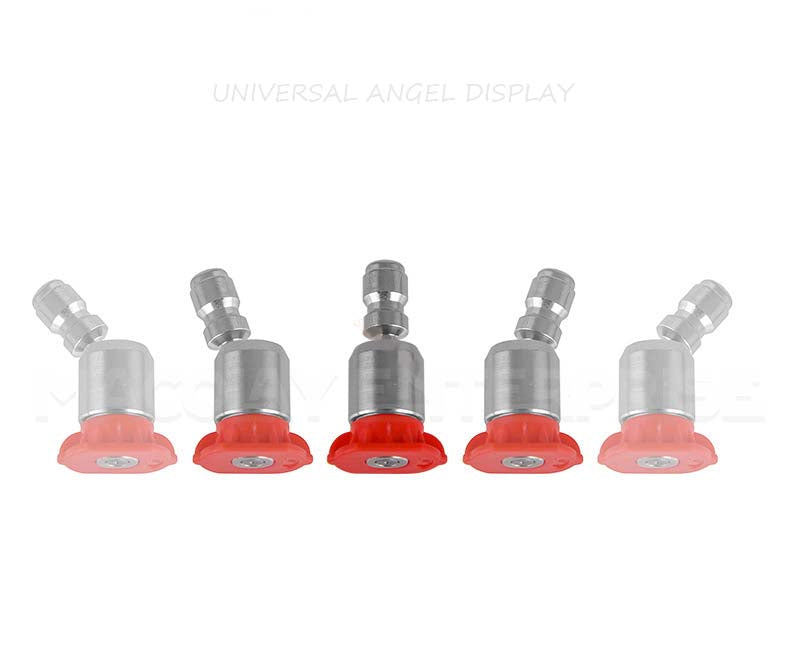 F13A 360 Degrees High Pressure Washer Spray Nozzle Tips Set Fittings