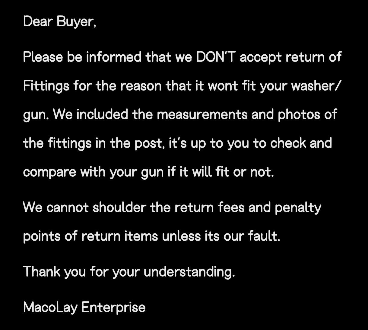 F29 U-Type High Pressure Washer Nozzle Tips 1/4 QC Fittings 4pcs per Set