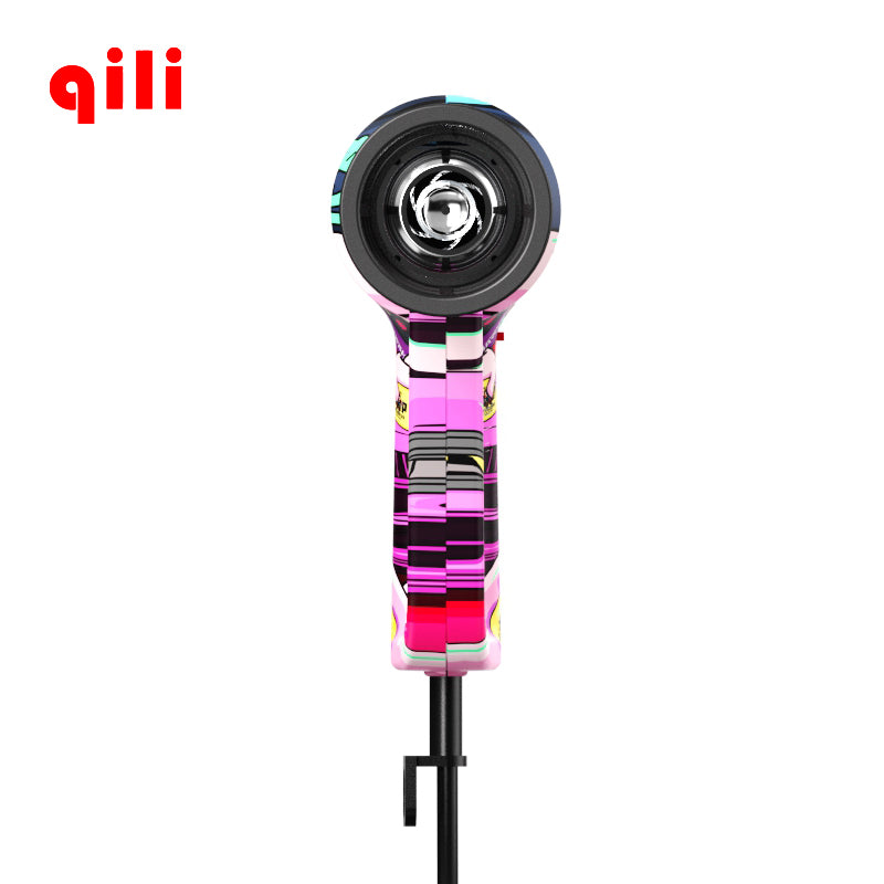 WR-121 Qili Pink Graffiti Heat Gun 650deg Max Adjustable Temp