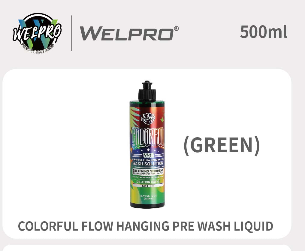 Welpro Colorful Pre-wash Shampoo pH11 Contactless Shampoo