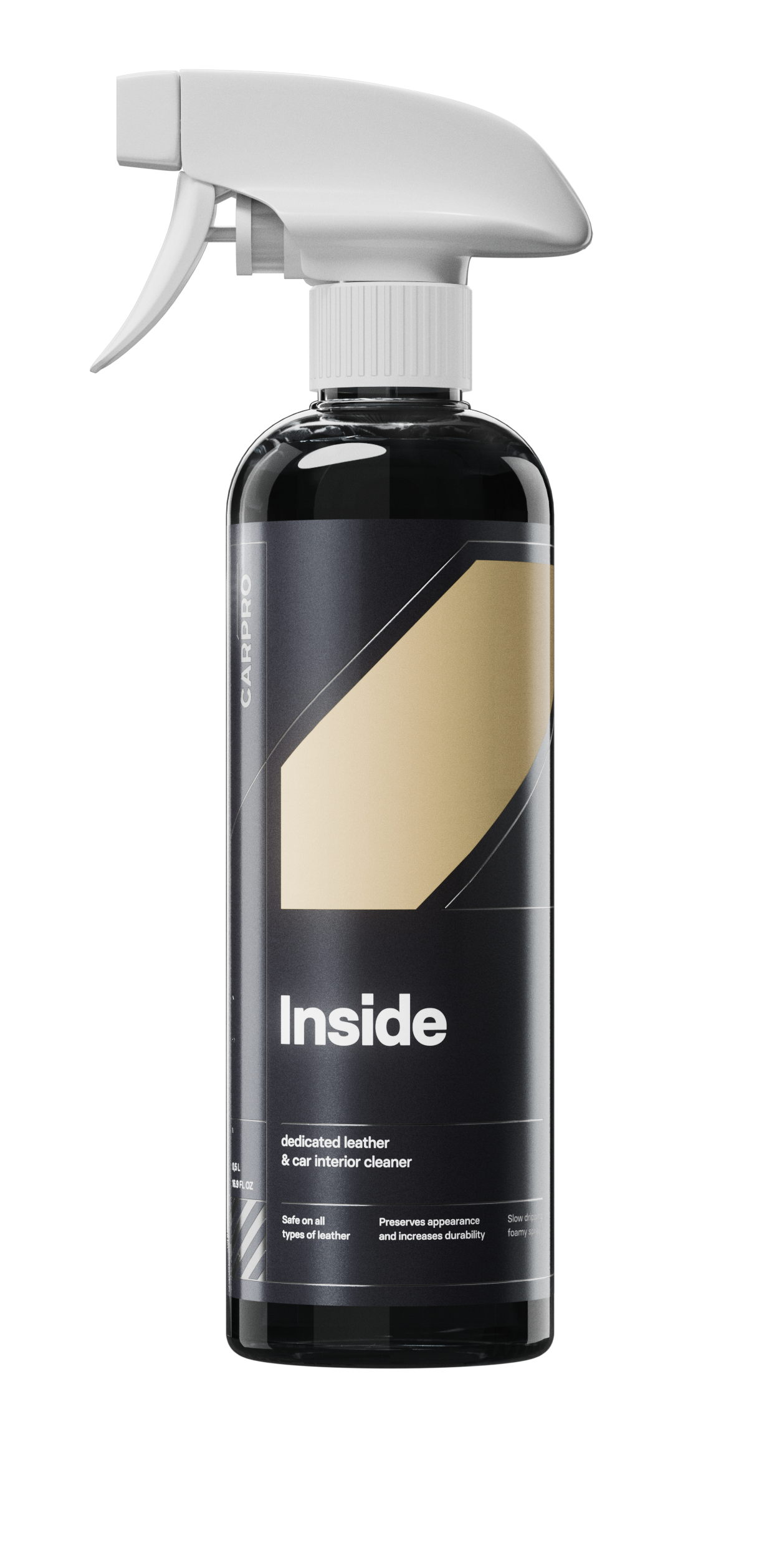 CarPro Inside Interior Cleaner Concentrated Upholstery, Plastic vinyl and Leather 500ml