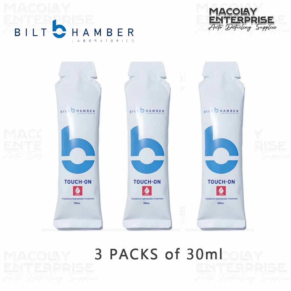 Bilt Hamber Touch On 30ml Hydrophobic Car Paint treatment pack of 1 or 3 pcs