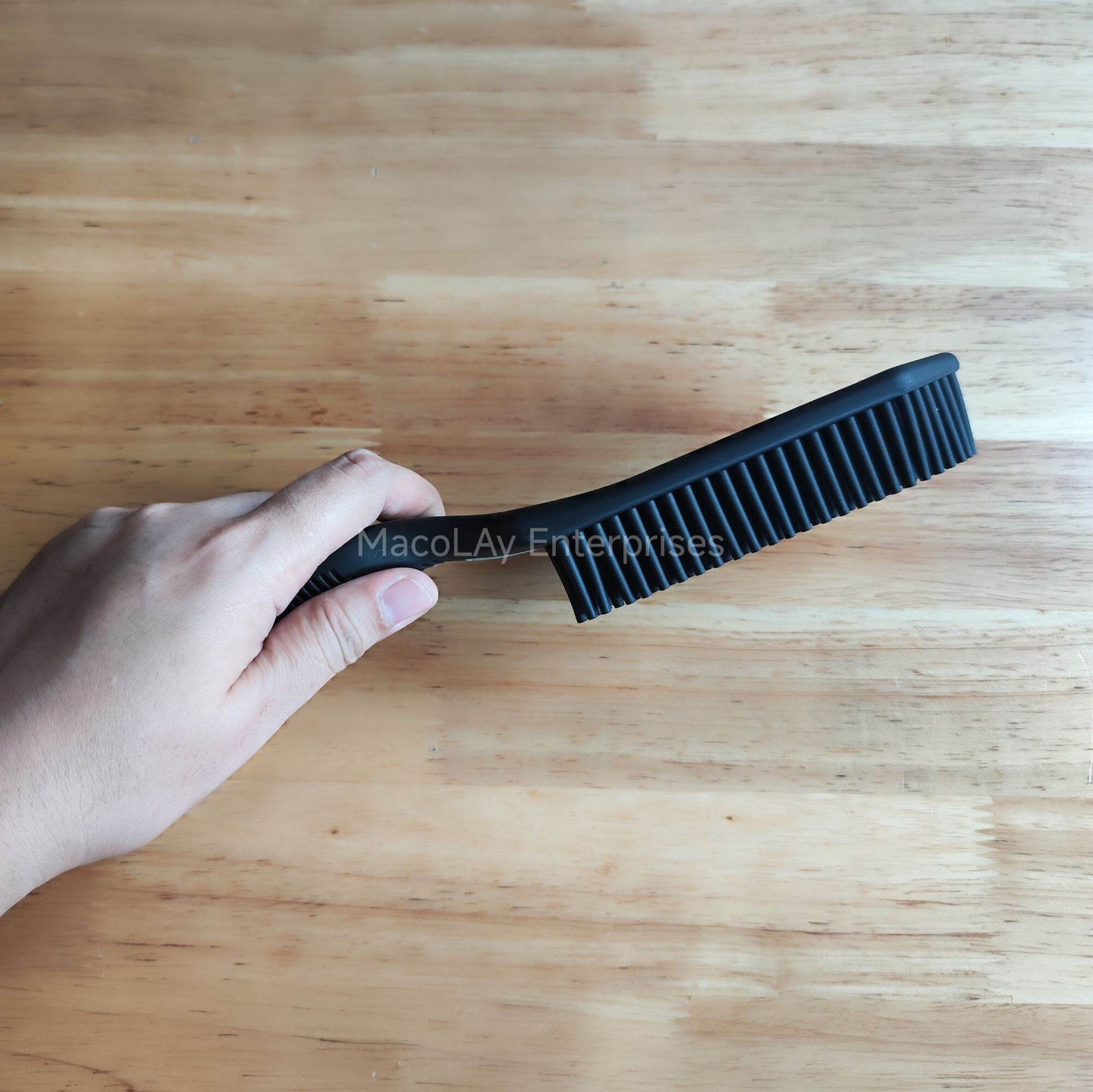 IN-38 Soft Rubber Bristle Pet Hair Remover Car Interior Detailing Brush