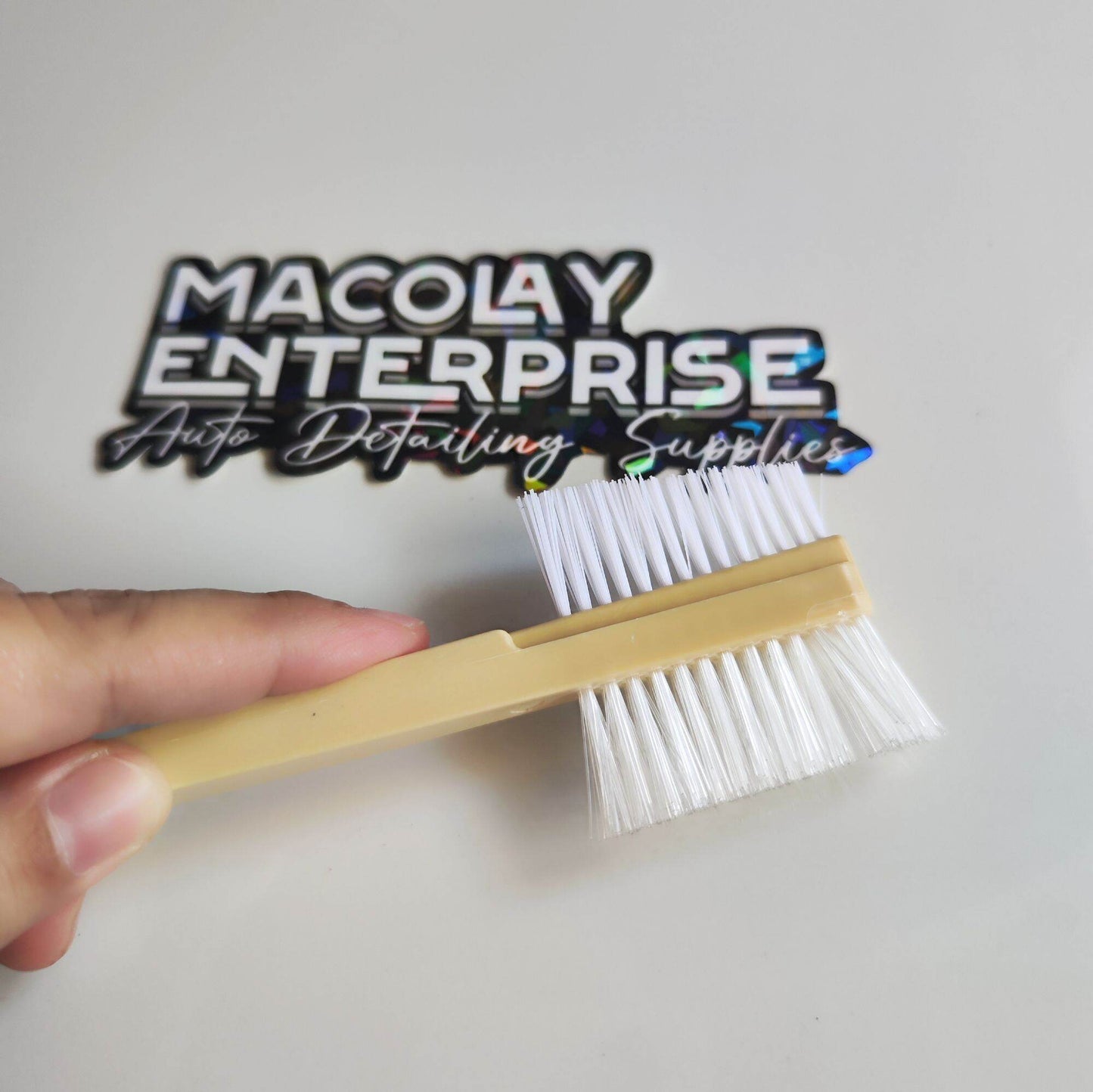 IN-06 Dual Side Nylon Bristle Car Interior Detailing Brush