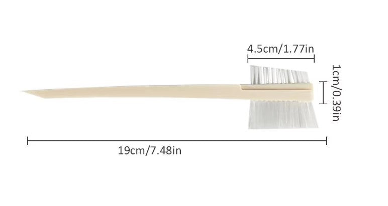 IN-06 Dual Side Nylon Bristle Car Interior Detailing Brush